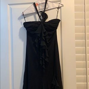 Black Ruffle Dress
